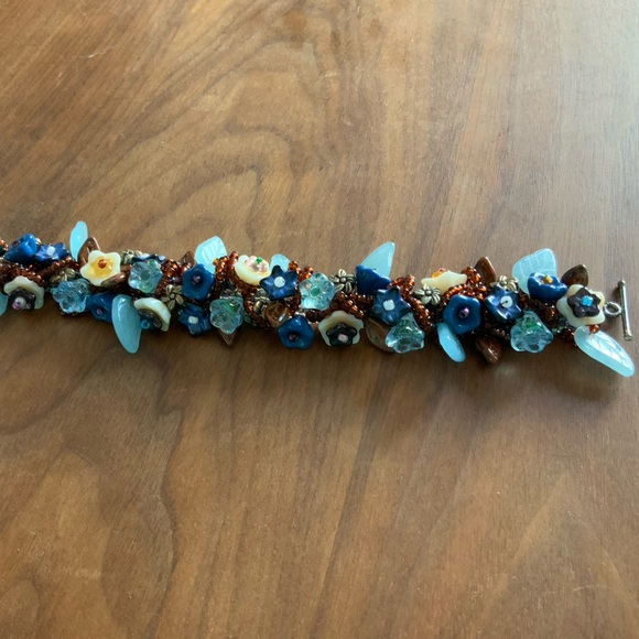 Hand made Beaded Bracelet-Gorgeous and Special! - Picture 2 of 8